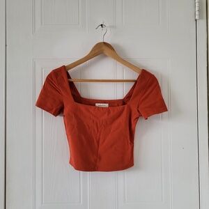 ARITZIA Contour Squareneck cropped by Babaton